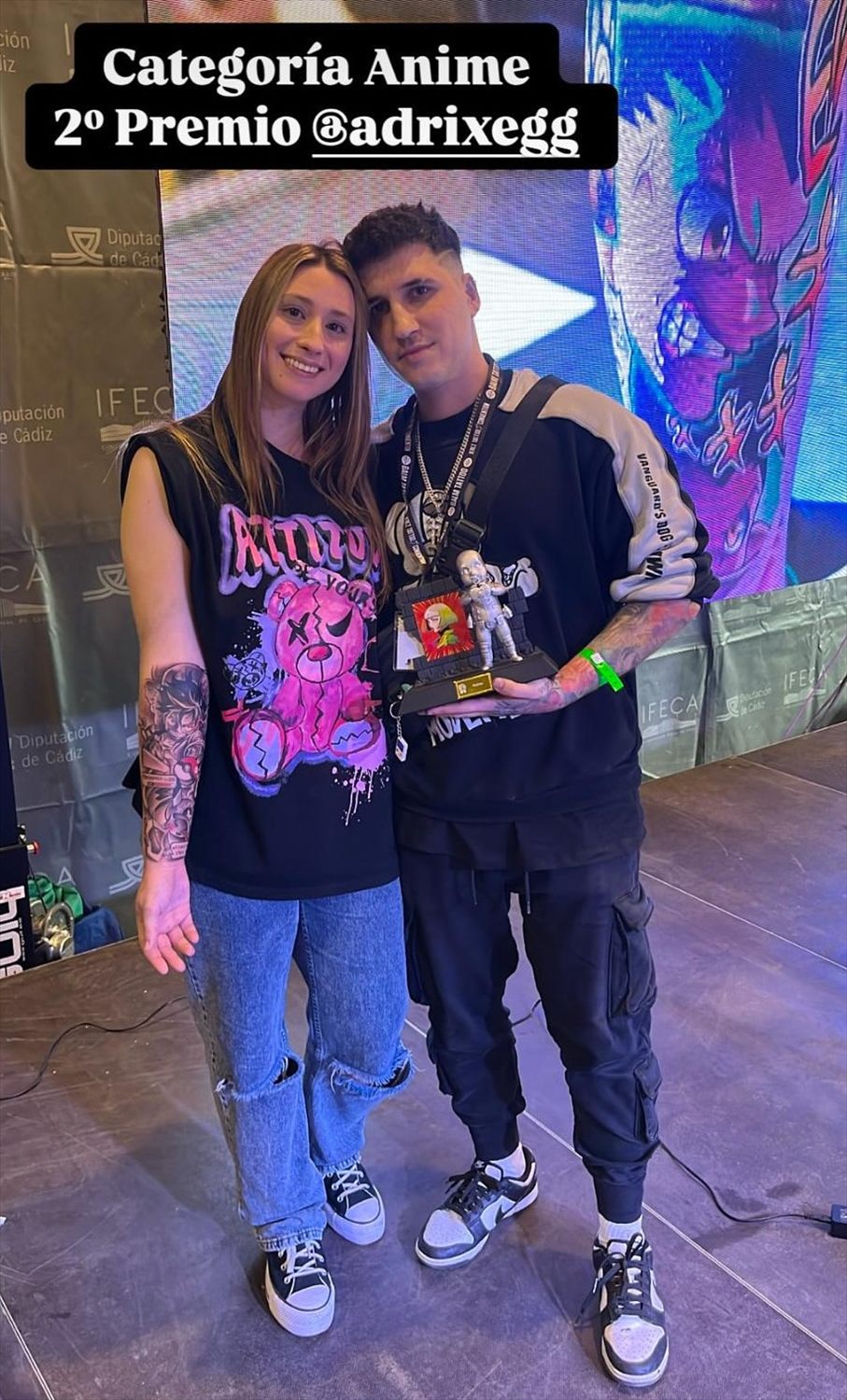 2º Premio de Anime · Convención Tatuajes Jerez 2025